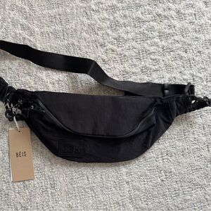 BEIS Les Sac - The Sport Pack - Black Travel Bag (Fanny Pack)